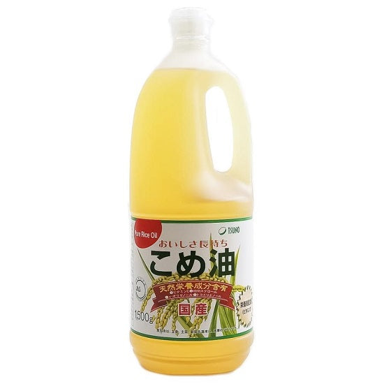 Tsukino Foods Rice Rice Oil (Domestic) Handy 1500g x 1 bottle