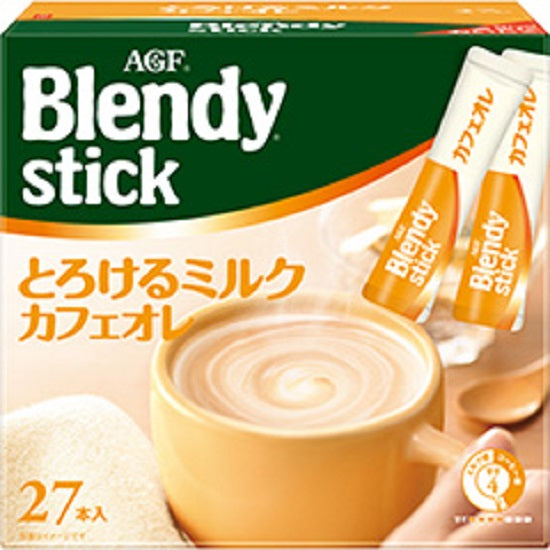 味の素AGF 　ブレンディスティック　≪とろけるミルクカフェオレ≫ 　27本入り×6箱セット