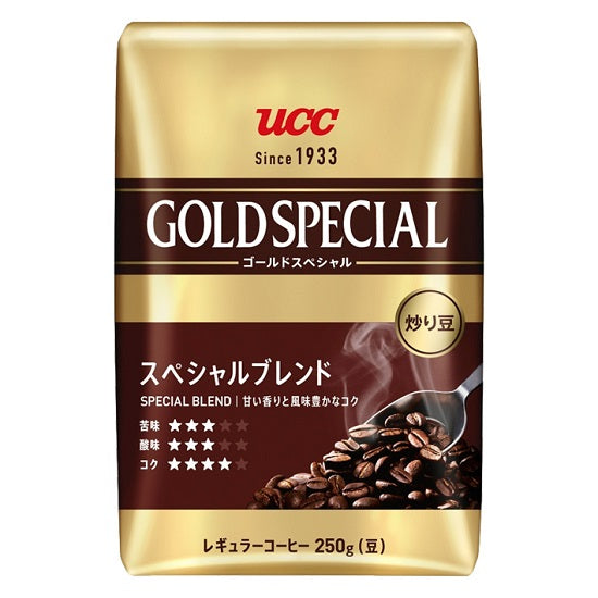 【ＵＣＣ】ゴールドスペシャル　炒り豆　スペシャルブレンド（豆）袋250g×12個セット