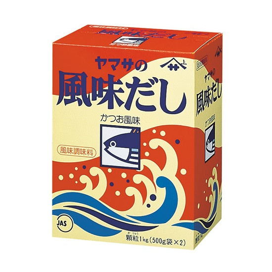 Yamasa Bonito Flavored Dashi Granules 1kg (500g x 2 bags) 1 piece Commercial use