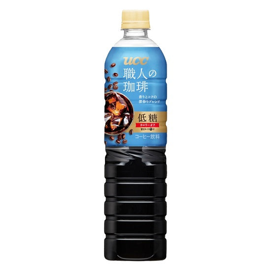 UCC Artisan Coffee Low Sugar PET 900ml x 12 Coffee PET Bottle