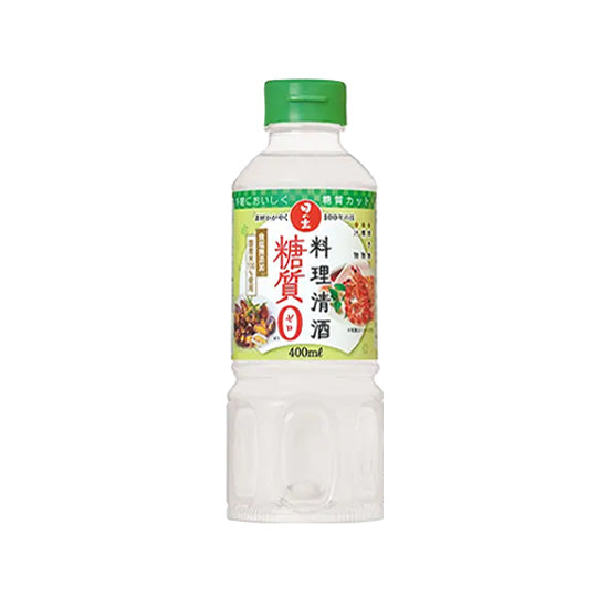 [King Jozo] Hinode Cooking Sake Zero Carbohydrate Domestic Additive-Free 400ml 1 Bottle