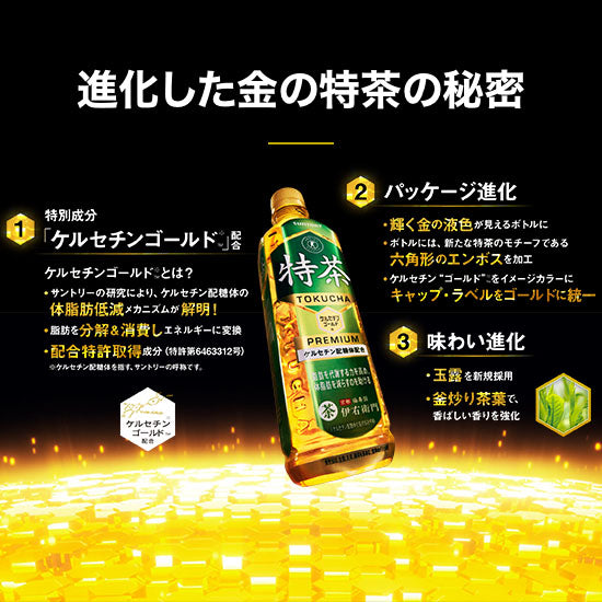 Special Tea Suntory Iyemon Special Tea Caffeine Zero 500ml x 24 bottles Pet 2 case set [Total 48 bottles] Free shipping