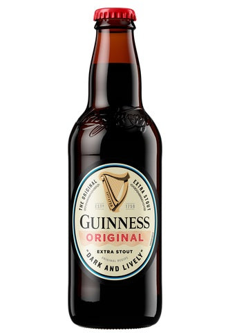 Bottled Beer Guinness Extra Stout 330ml 1 small bottle Ireland GUINNESS EXTRA STOUT