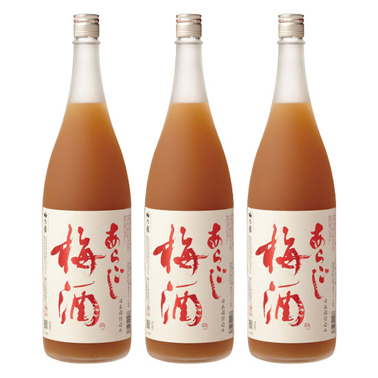 Umenoyado Sake Brewery Aragoshi Umeshu 1800m Set of 3 Free Shipping