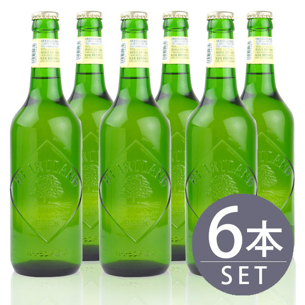 [Kirin Beer] Heartland medium bottle 500ml 6 bottles set free shipping