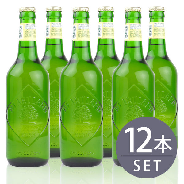 [Kirin Beer] Heartland medium bottle 500ml 12 bottles set free shipping