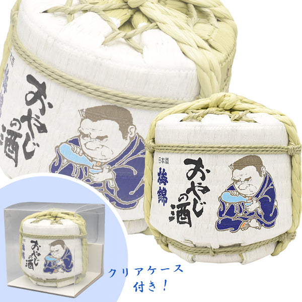 Japanese Sake Oyaji no Sake Mini Komobaru 300ml Clear Case 1 Piece Free Shipping