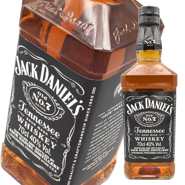 Whiskey Jack Daniel's Black Old No.7 Asahi Beer 700ml Bottle 40° Bottle