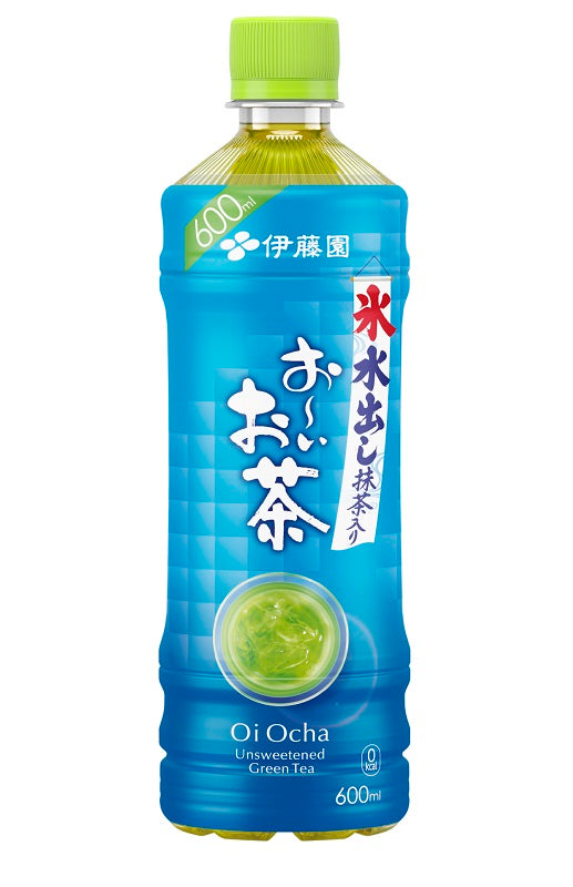 Green tea ITO EN iced water with matcha Oi Ocha PET 600ml 24 bottles 1 case Free shipping Oi Ocha
