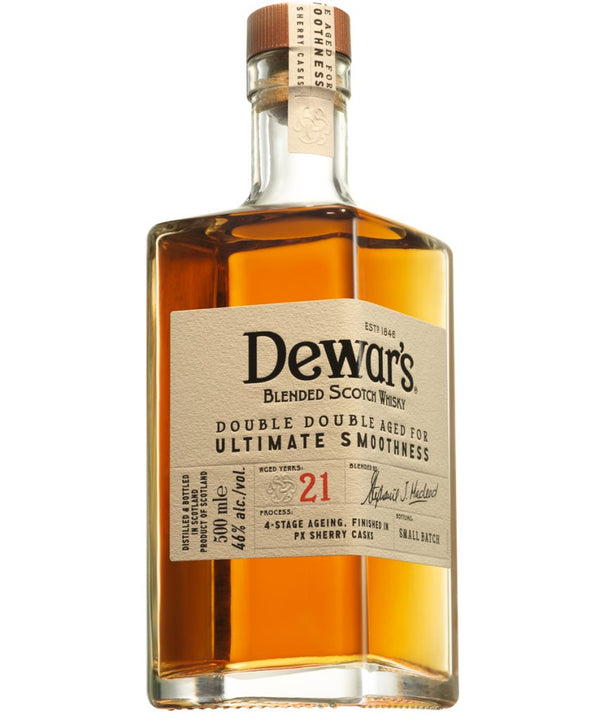 Whiskey 46% Dewar's Double Double 21 Years 500ml 1 Bottle Boxed Genuine Product