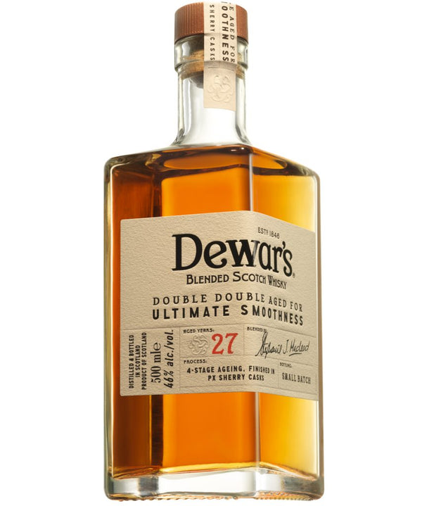 Whiskey 46% Dewar's Double Double 27 Years Old 500ml 1 Bottle Boxed Genuine Product