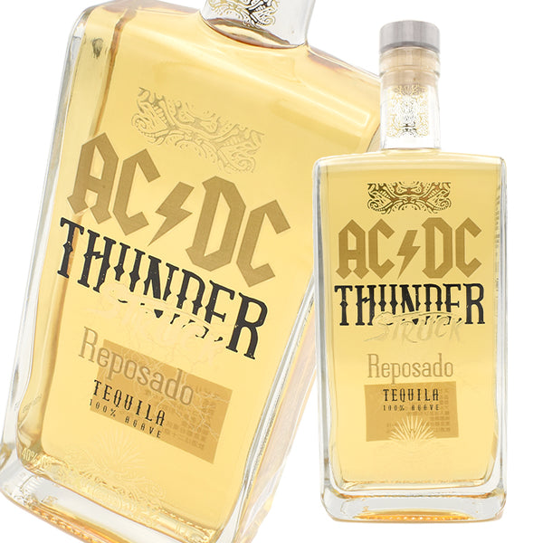AC/DC 40 degrees Thunderstruck Tequila Reposado 700ml 1 bottle Free shipping