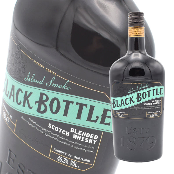 Whiskey 46.3% Black Bottle Island Smoke 700ml 1 bottle