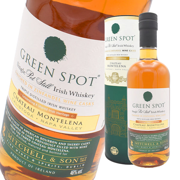 Whiskey 46% Green Spot Chateau Montelena Cask Single Pot Still Irish Whiskey 700ml 1 Bottle
