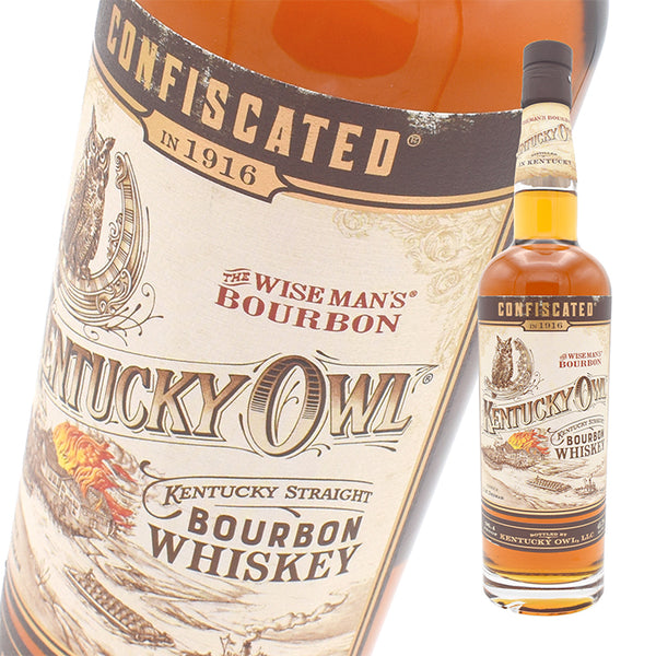 Whiskey 48.2% Kentucky Owl Confiscated 750ml 1 bottle