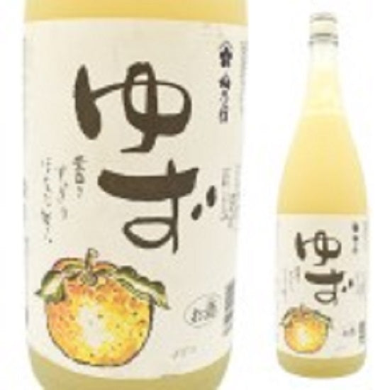[Umenoyado Sake Brewery] Yuzu Sake 8% 1800ml [Translation] [Discount] [Limited to actual item] [Dirty label] [Torn label]