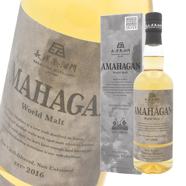 Whiskey 47% Amahagan World Malt Edition Peated 700ml 1 bottle