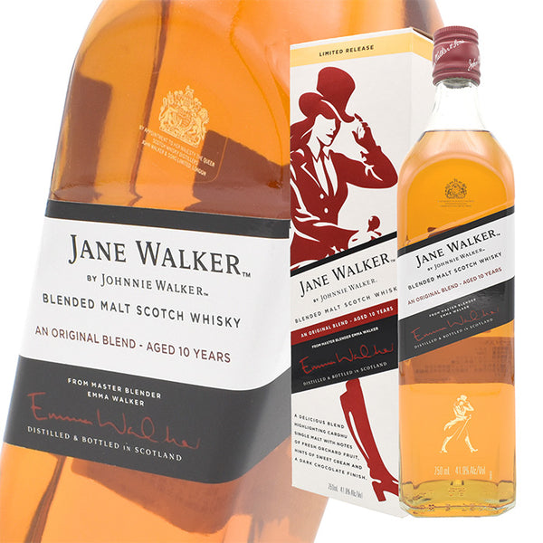 ウイスキー 40度 ジョニーウォーカー ジェーン ウォーカー 10年 700ml 瓶 1本