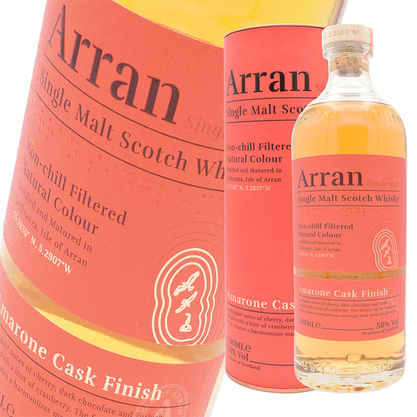 Whiskey 50% Aran Amarone Cask 700ml 1 bottle