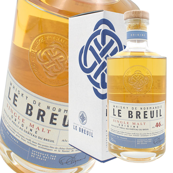Whiskey 46% Chateau de Breuil Single Malt Le Breuil Origin 700ml 1 bottle