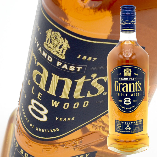 Whiskey 40% Grant's Triple Wood 8 years 700ml 1 bottle
