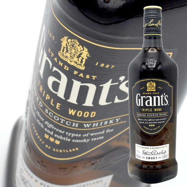 Whiskey 40% Grant's Triple Wood Smoky 700ml 1 bottle