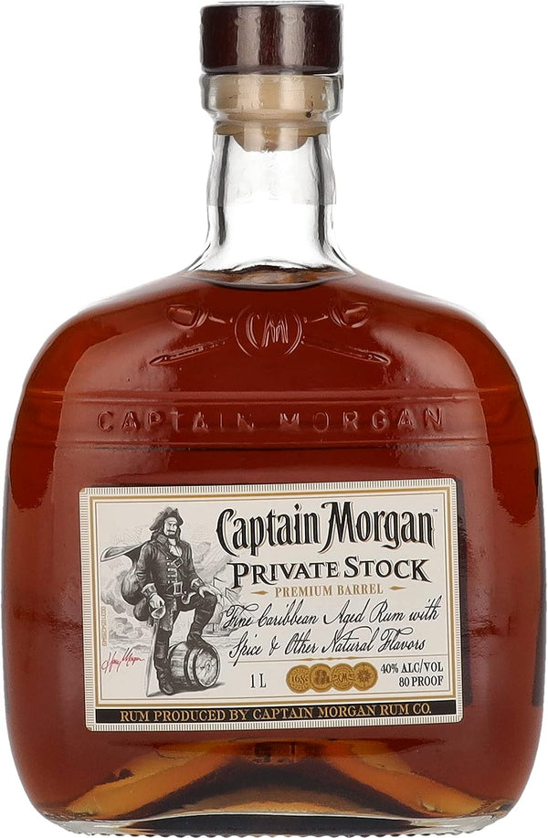 Rum 40% Captain Morgan Private Stock 1000ml 1 bottle