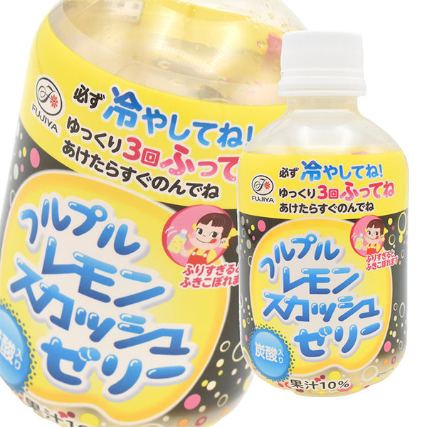 Expiration date 24.1.7 Special price Fujiya Full Lemon Squash Jelly 260g Pet 1 case 24 pieces Free shipping