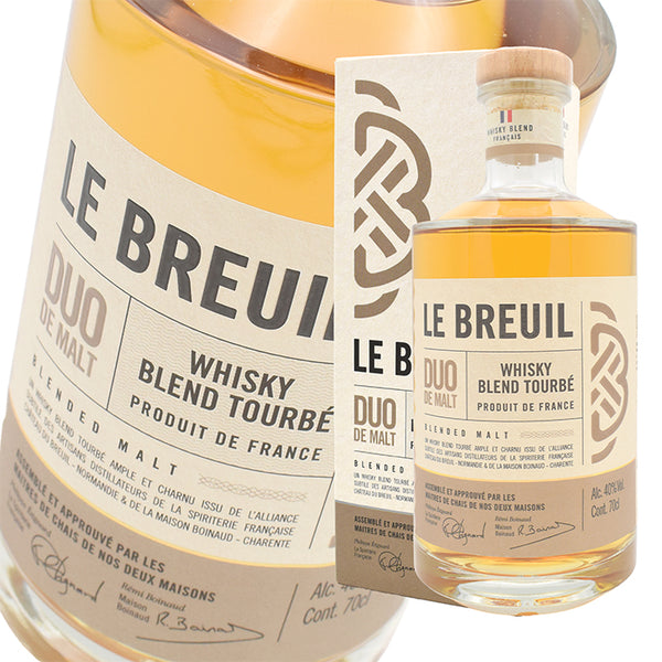 Whiskey 40% Chateau de Breuil Le Breuil Duo de Malt Tourvet 700ml 1 bottle