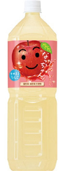 [Best before date 2024.6] Suntory Nacchan apple 1.5 liters x 8 bottles 1 case [Translation] [Discount] [Only available] [Stock clearance]