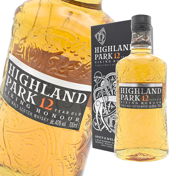Whiskey 40% Highland Park 12 Years Viking Honor 700ml 1 Bottle Regular