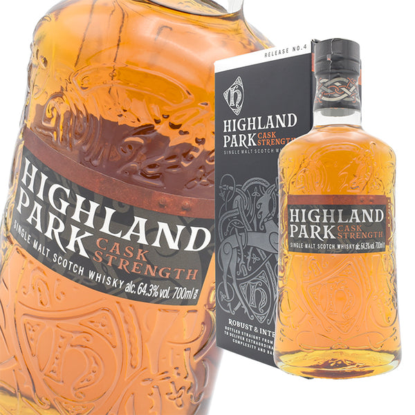 Whiskey 64.3% Highland Park Cask Strength Release No.4 700ml 1 Bottle Regular
