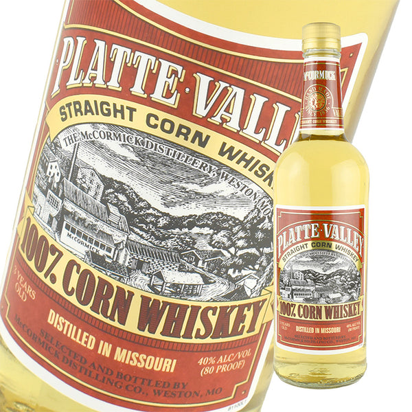 Whiskey 40% Platte Valley Platte Valley 750ml 1 bottle