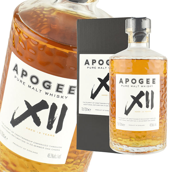 Whiskey 46.3% Apogee 12 Years Pure Malt Whiskey 700ml 1 Bottle