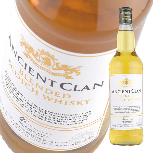 Whiskey 40% Ancient Clan 700ml bottle 1 bottle