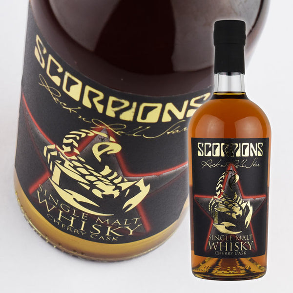 Whiskey 40% Scorpions Rock'n'Roll Star Cherry Cask Single Malt 700ml 1 Bottle Genuine Product