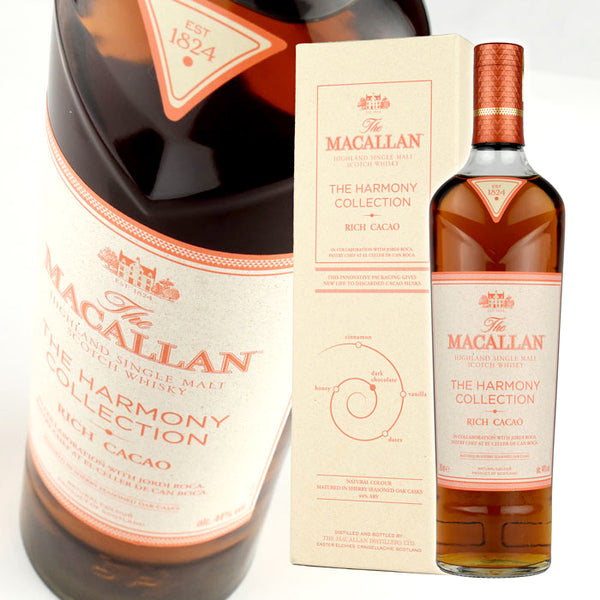 Whiskey 44% The Macallan Harmony Collection Rich Cacao 700ml 1 bottle