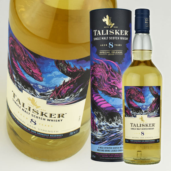 Whiskey 59.7% Talisker 8 Year Diageo Special Release 2021 700ml 1 bottle