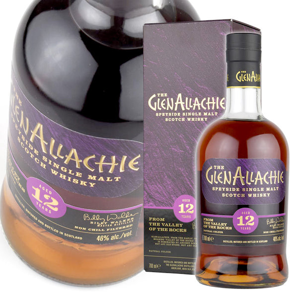 Whiskey 46% Glen Allahee 12 years 700ml 1 bottle