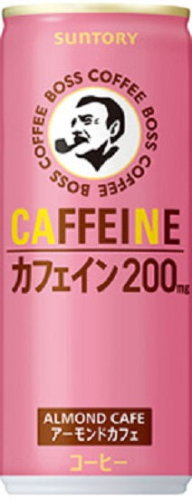 〔賞味期限2024年6月〕サントリー ボス カフェイン アーモンドカフェ 245g缶×1ケース（30本入り） 〔訳アリ〕〔割引〕〔現品限り〕〔在庫処分〕