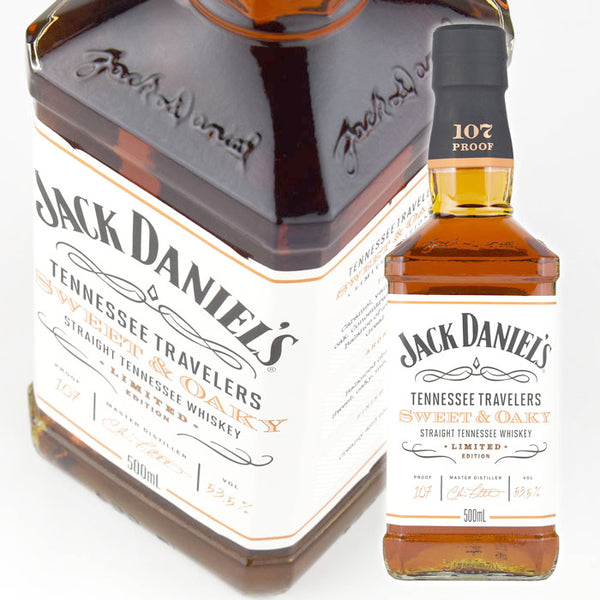 Whiskey 53.5% Jack Daniel's Tennessee Travelers Sweet & Oaky 500ml 1 bottle