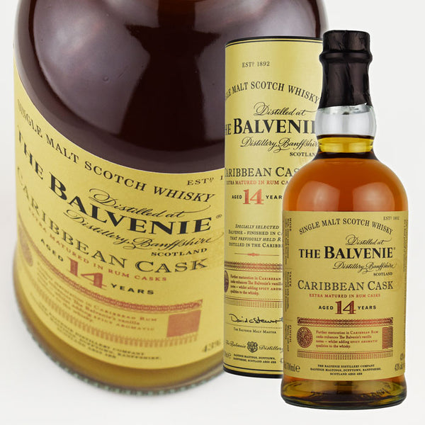 Whiskey 43% Balvenie 14 Years Caribbean Cask 700ml 1 Bottle Genuine Product