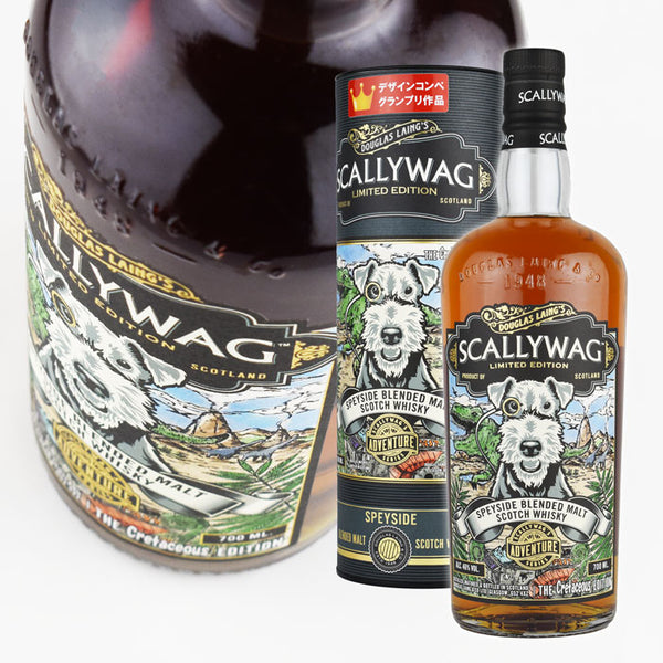 Whiskey 46% Scullywag Competition Criticious Cretaceous Edition Douglas Rain Blended Malt 700ml 1 bottle