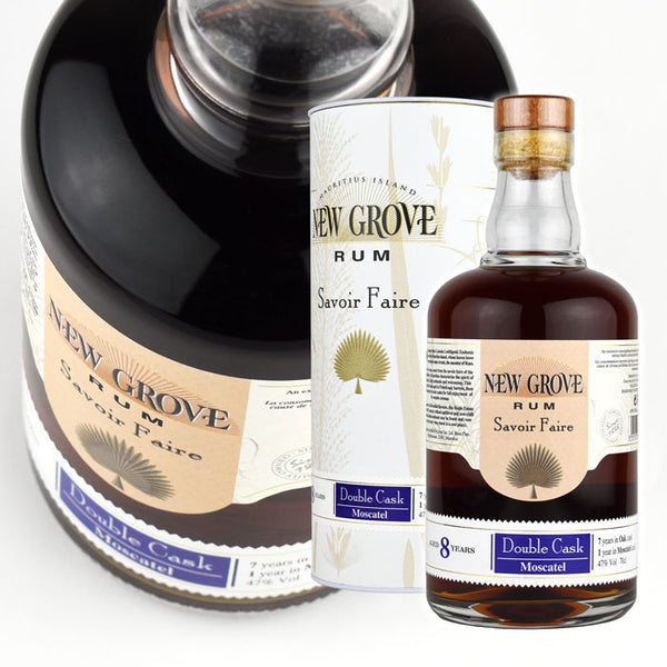 Rum 47% New Globe 8 Years Double Cask Moscatel Finish 700ml 1 bottle