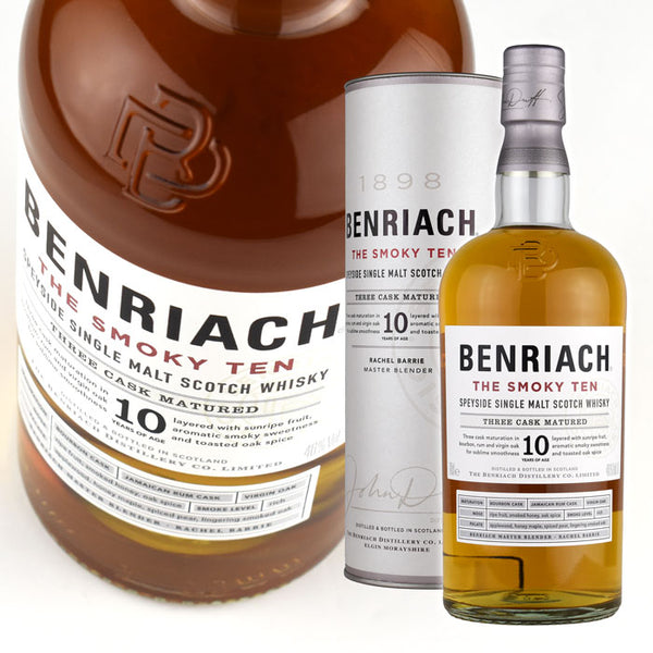 Whiskey 46% Benriach 10 Years Smoky Ten 700ml 1 bottle