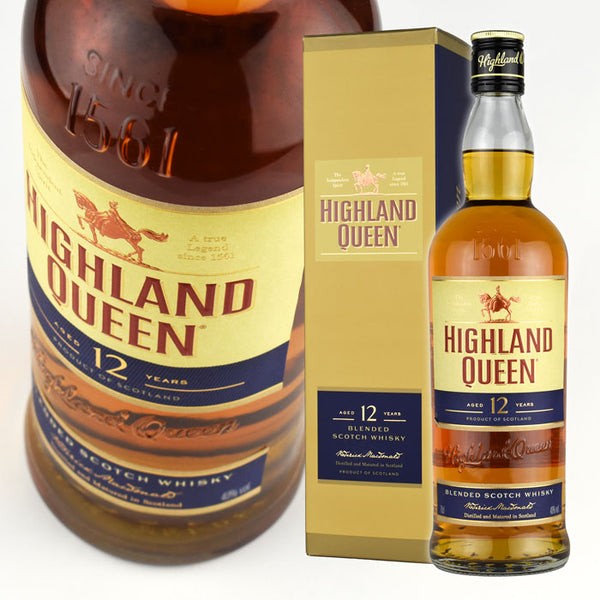 Whiskey 40% Highland Queen 12 years 700ml 1 bottle