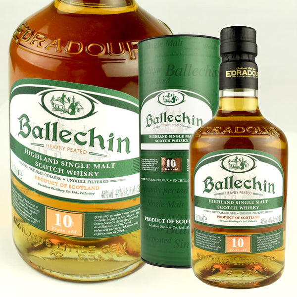 Whiskey 46% Edradauer Ballchen 10 years 700ml 1 bottle