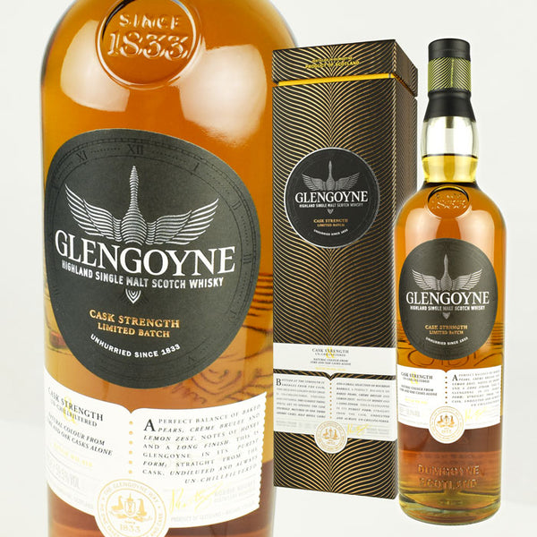 Whiskey 59.5% Glengoyne Batch 10 Cask Strength Three Rivers 700ml 1 bottle Boxed Regular