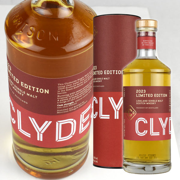 Whiskey 60.6% Clydeside Cask Strength Limited Edition 2023 700ml 1 bottle
